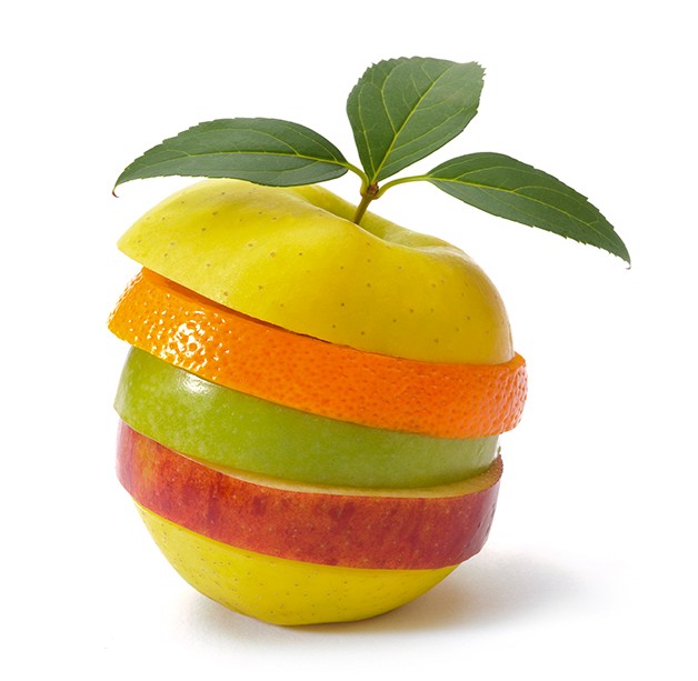 Apfel als Symbol für Gesundheit und Vorsorge