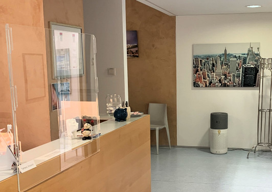 Wartebereich der Praxis